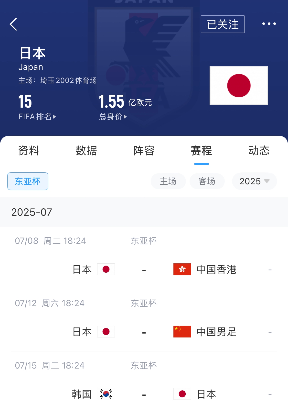 多少球隊？日本東亞杯列表：沒有前往歐洲的球員！長門Yuto領(lǐng)先 首次被選中12人