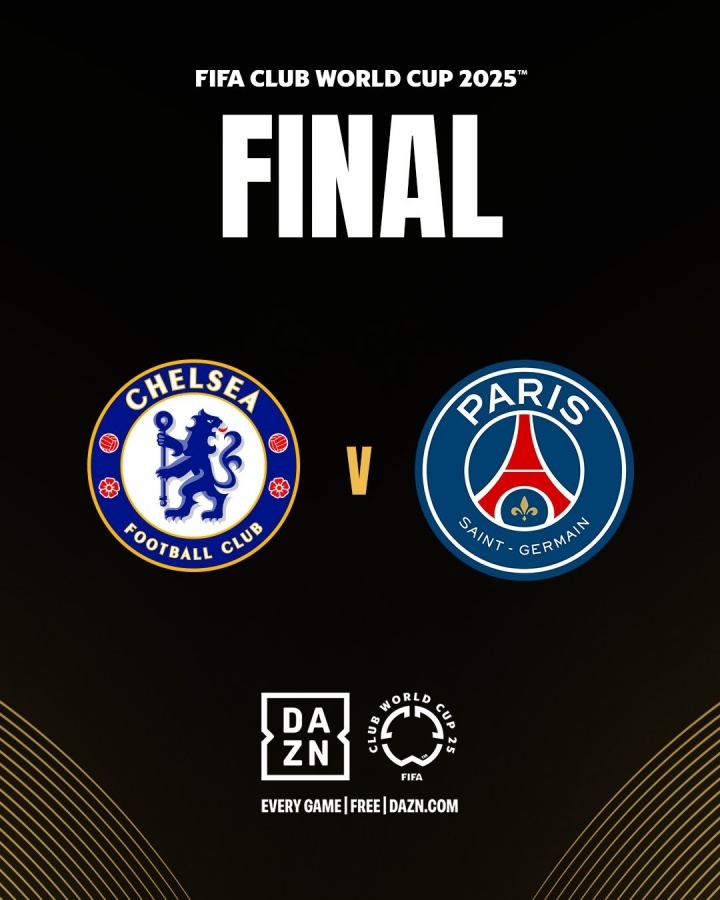 青年風(fēng)暴對(duì)決！俱樂(lè)部世界杯決賽：巴黎與切爾西于7月14日開(kāi)始